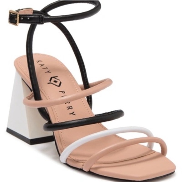 Katy Perry The Pyramid Sandals Heels US 6.5M  (A154) - Picture 1 of 8